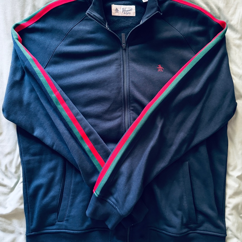 Original Penguin Navy Blue Lightweight Jacket